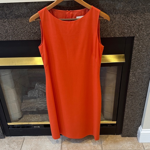 AKRIS Wool Crepe Sheath Dress - Picture 4 of 9